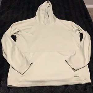 Patagonia Sun hoodie. Cream colored